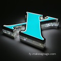 Vinyl fronlit LED Kanaalbrief